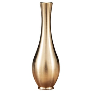 Bothyi - Florero De Cobre Creativo Florero De Flores Secas Artesanía Para Mesa Jardín Hogar A