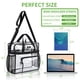 thumbnail image 2 of Bolso tote transparente MAY TREE 30 x 14 x 30 cm para estadio, trabajo y gimnasio, 2 of 7