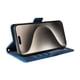 thumbnail image 4 of Carcasa FOXDOCK iPhone 15 Pro de cuero PU, diseño acolchado clásico, protección contra caídas y rayones, 4 of 5