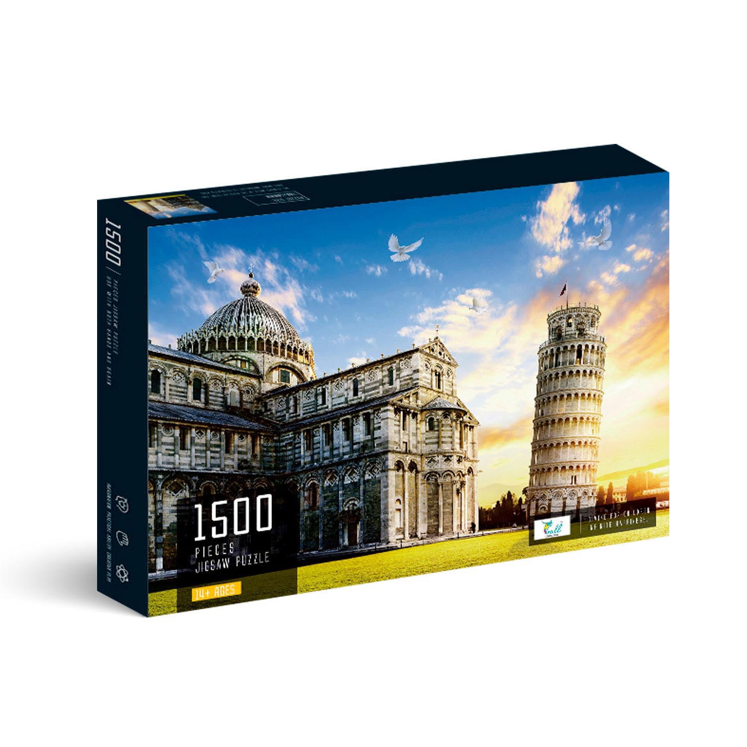 Nobel Gift - Puzzle 1500 Piezas Premium Extra Duras Torre De Pisa