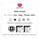 thumbnail image 4 of Hilo Red Heart Super Saver Ombre 283 g Cocoa, 4 of 5