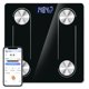 thumbnail image 1 of Balanza Corporal Trainr Digital Negra Apple/Android, 1 of 6