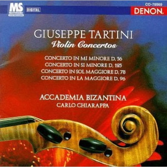 CD Denon Tartini: Conciertos para Violín