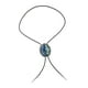 thumbnail image 4 of de bolo retro, colgante ovalado, bisutería, de vaquero occidental, cordón de cuero PU para aniversario, novia, hombre, cumpleaños, , Plata, 4 of 5