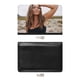thumbnail image 3 of Abby Porta Pasaporte y Cartera de Viaje Premium de Cuero PU, Funda de Pasaporte Bloqueo RFID con Ranuras para Tarjetas de Crédito, Estuche para Libro de Pasaporte para Familia 10cm × 15cm, 3 of 6