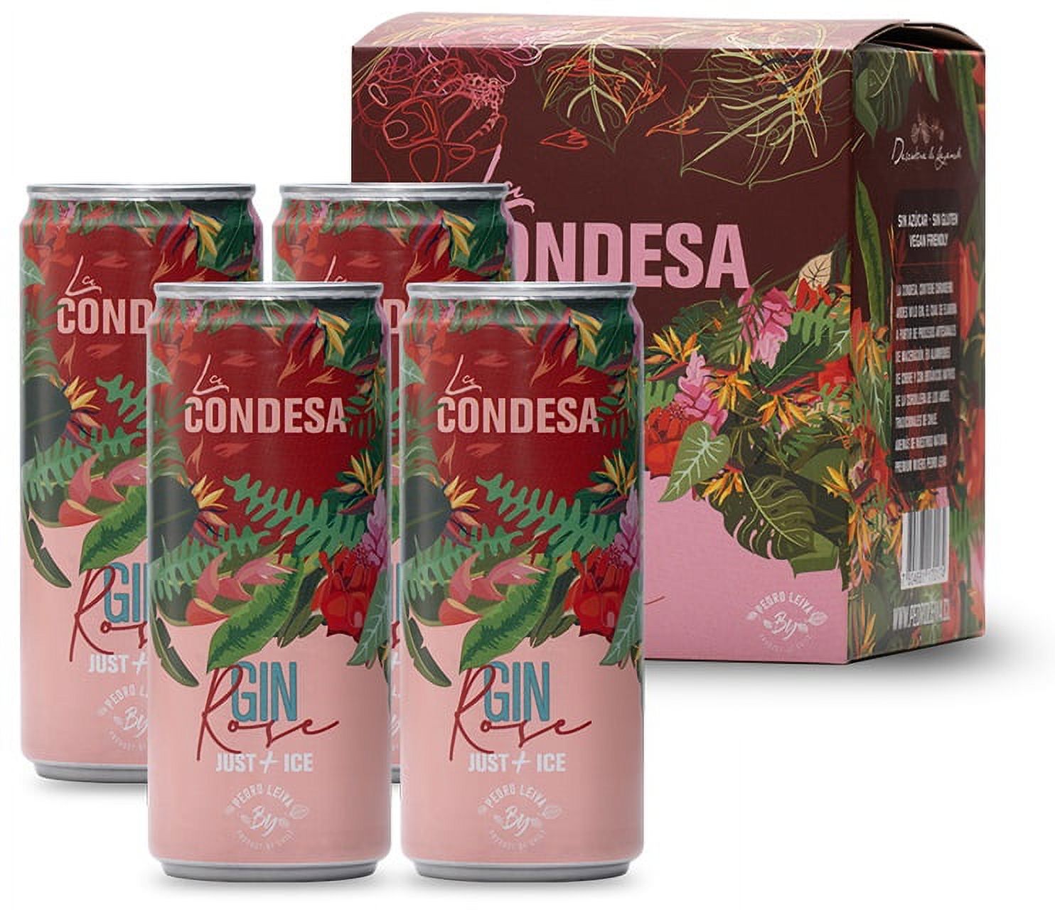 La Condesa | Gin & Rose | 4 Pack
