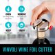 thumbnail image 2 of VINVOLI Wine Foil Cutter Luxury Stainless Steel Wine Foil, 2 of 3