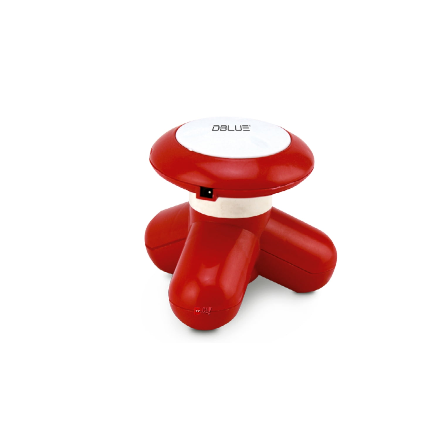 Dblue - Masajeador Portátil A Pilas O Conexión Usb Color Rojo - Ps