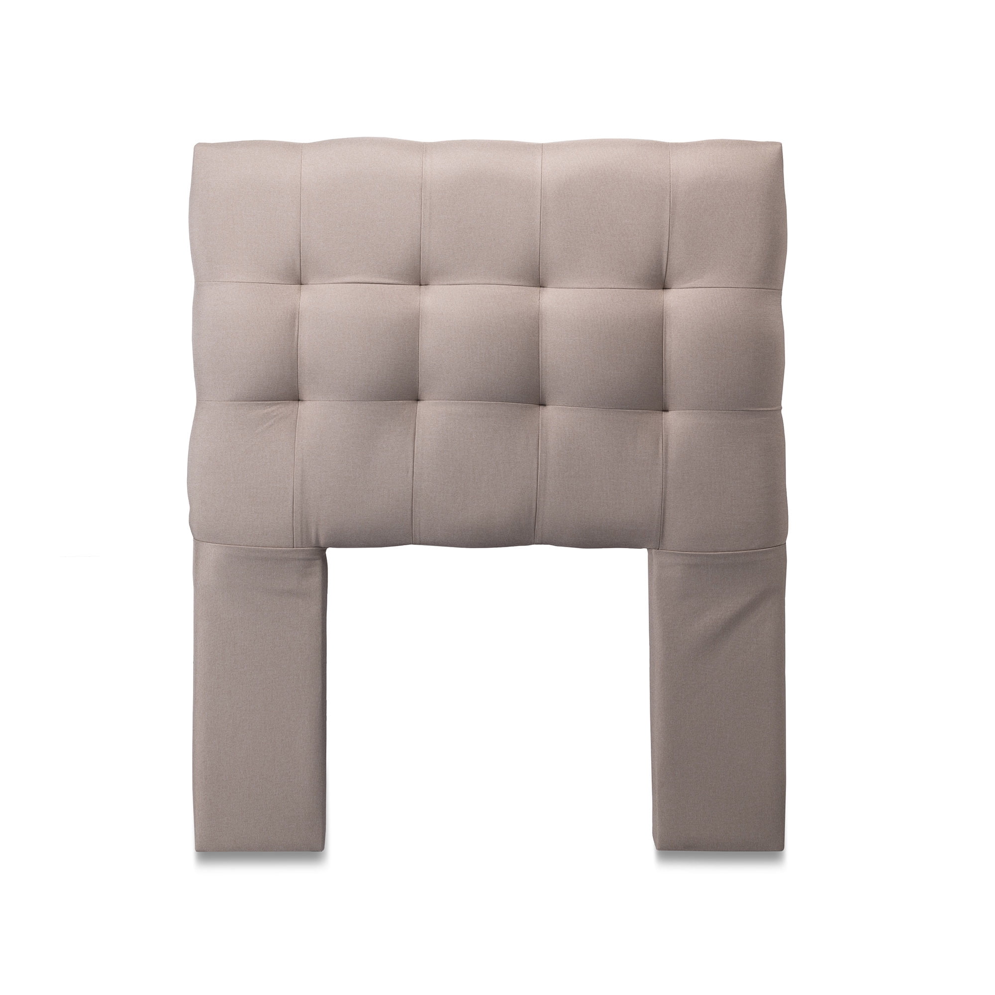 Dgb - Respaldo Cama 1 Plaza Lino Beige Alicante Cp