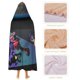 thumbnail image 4 of Los Doomies Manta Capa con Capucha Anti-Bolitas, Manta de Lana Ártica Suave, Manta Portátil de Felpa Ligera y Lujosa, Poncho para Siesta en Casa y Oficina, 100*130cm, 4 of 6