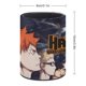 thumbnail image 2 of Haikyuu-theme Cylinder Pen Holder Pencil Organizer with Flannel Lining PVC Leather Material Cardboard Base for study work 10*8CM, 2 of 6
