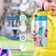 thumbnail image 5 of Angelina Ballerina Botella de Agua con Tapa Pop Top de Un Toque, Acero Inoxidable, a Prueba de Fugas, para Deportes, Botella Infantil azul 12 oz, 5 of 6