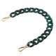 thumbnail image 1 of Uxcell Correa de Acrílico para Bolso 15" Cadena de Reemplazo Lujo Correa para Bolso de Mano Asas Verde Oscuro, 1 of 7