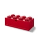 thumbnail image 1 of Storage Brick con 8 cajones de escritorio Lego Room Copenhagen, rojo brillante, 1 of 6
