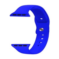 Genérico - Correa Smartwatch Silicona Azul Marino M/L 42X44X45Mm