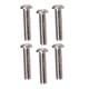 thumbnail image 2 of Tornillos De Sillines De Puente De Guitarra De Hierro Duraderos Para Piezas De Puente De Guitarra Eléctrica Argent, 2 of 5