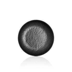 Kulsan - Plato Melamina Negra 20 Cm Linea Tilda