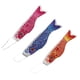 thumbnail image 4 of 3 Piezas De Manga De Viento Japonesa Bandera De Carpa Koi Nobori Pez Vela Rojo Rosa Azul 55cm, 4 of 5