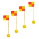 thumbnail image 1 of Pack 4 Banderines Corner Enroscable Con Base 1.50 Mtrs, 1 of 2
