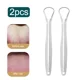 thumbnail image 1 of 8-1pc Tongue Scraper Cleaner For Adult Professional Eliminate Bad Breath Stainless Steel Tongue Brush Fresh Breath Cleaning Tool, 1 of 3