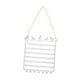 thumbnail image 3 of Estante Colgante Para Joyería, Cadenas De 7 Niveles Para Tienda, Vestidor, Transmisión En Vivo, Blanco, 3 of 3