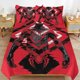 thumbnail image 2 of Spider-ManMiles Morales 3 Piece Sets Full/Queen Size - Reversible Microfiber Quilts with 2 Shams Soft Lightweight Bedspread Coverlet Comforter for All Season Bed Sheets, 2 of 5