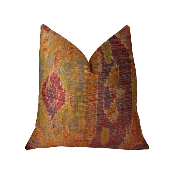 Almohada Plutus Brands Plutus Sonoma Canyon, color magenta y azul coral, 30 x 50 cm