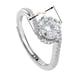 thumbnail image 4 of Elegant Moissanite Twisted Wedding Ring - 925 Silver Engagement and Anniversary Jewelry for Women - Perfect Bride Gift, 4 of 4