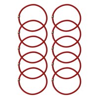 Magideal - Cuerda Elástica Para Cama Elástica 10X, Cuerda Elástica, 8 Mm, Muy Elástica, Correas Elásticas De Repuesto, Correas De Tensión Para Cubiertas De Lona, Rojo