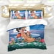 thumbnail image 5 of Todos los Perros Van al Cielo Conjunto de sábanas temático, trío de piezas, cómodo y amigable con la piel, diseño único, regalo de decoración para el hogar para familiares, amigos y fans,135cm *200cm, 5 of 6