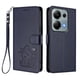 thumbnail image 1 of Funda Volteable tipo Billetera con Correa para Xiaomi Redmi Note 14S 4G, Azul, 1 of 6