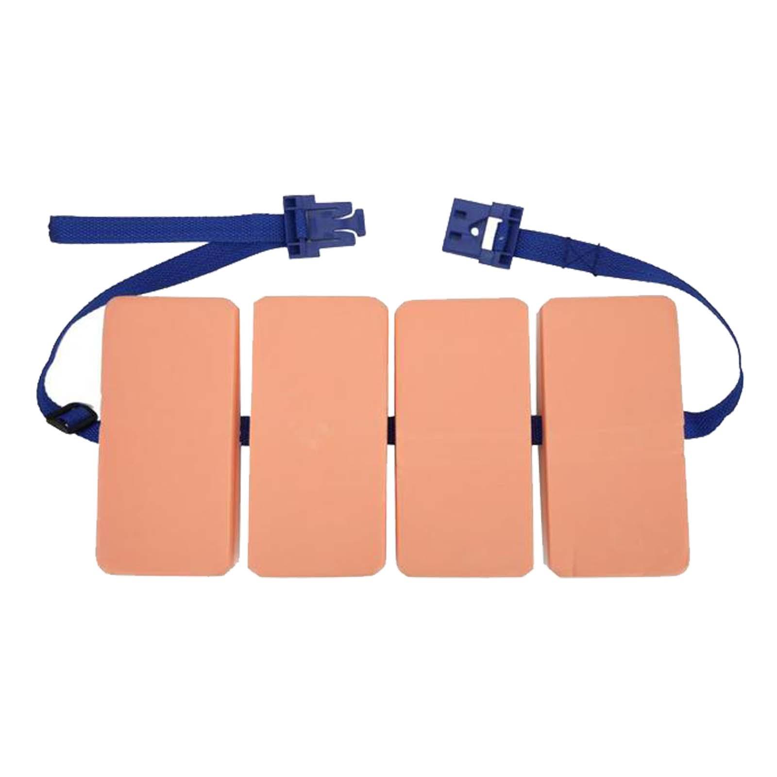 Magideal - Cinturón De Flotación De Tabla Flotante De Natación De Flotador Trasero, Cinturón De Jogging De Agua Flotante De Seguridad, Cintura De Cinturón De Nat 4 Tableros De 145 Cm.