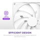 thumbnail image 3 of Ventilador para PC NZXT F140Q, 120 mm, silencioso, flujo de aire, blanco, 3 of 8