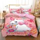 thumbnail image 1 of x486 Bed SheetsGirl's Duvet Cover Twin Full , Aristocats Pink Bedding Set, Quilt Cover Children Girls Baby Home Textile 3-Piece Bedding Set (1 Duvet Cover + 2 Pillow Shams) nj486, 1 of 5