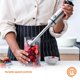 thumbnail image 4 of Licuadora de inmersión portátil MasterChef de 400 W con accesorios, 4 of 7