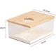 thumbnail image 2 of Contenedor de baño de arena para hámster, bañera acrílica para erizo, chinchilla y jerbo, 2 of 7