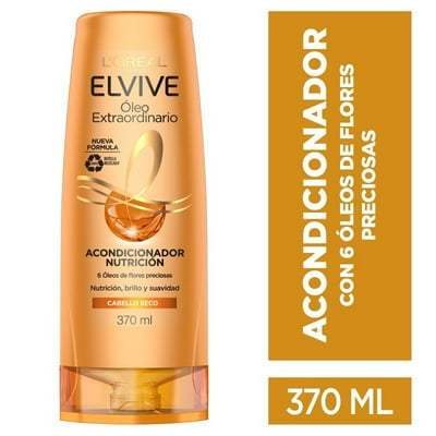 Acondicionador Óleo Extraordinario Nutrición Botella 370 Ml Elvive