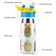 thumbnail image 3 of Squishmallows Botella de Agua con Tapa Pop Top de Un Toque, Acero Inoxidable, a Prueba de Fugas, para Deportes, Botella Infantil azul 12 oz, 3 of 6