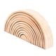 thumbnail image 5 of 12 Bloques De Arcoíris De Madera Arco Apilable Anidación Ni?os Mano-ojo Rompecabezas Juguete B, 5 of 5