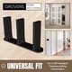 thumbnail image 3 of Soporte guía de piso para puerta corrediza de clóset, paquete de 3, Grovers, 3 of 6