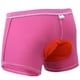 thumbnail image 5 of 3D Gel Acolchado Bicicleta Ciclismo Ropa interior Pantalones cortos Medias transpirables Hombres Rosa L, 5 of 5