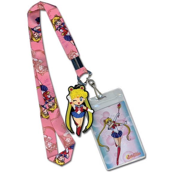 Lanyard Sailor Moon Rosa Great Eastern Ge 37603
