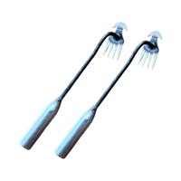 Magideal - Deshierbe Manual, Extractor De Deshierbe Pequeño, Herramientas De Jardinería Portátiles, Extractor De Deshierbe Manual Para Patio Trasero De Bonsái De , 29Cm 2 Piezas