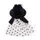 thumbnail image 5 of Hermosa mu?eca Bowler Hat para 1/3 BJD Dolls vestir accesorio negro, 5 of 5