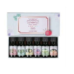 Tomasstore - Pack 6 Esencias Para Difusor Humidificador Aceite Esencial
