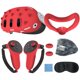 thumbnail image 1 of Set de Accesorios AARONMEI Silicona 9 en 1 Meta Quest 3 Rojo, 1 of 3