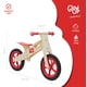 thumbnail image 2 of Bicicleta equilibrio infantil aprendizaje de madera Rojo 2 a 6 años, 2 of 8