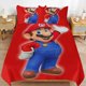 thumbnail image 1 of Super Mario Bed Duvet Cover Microfiber Bedding Sets 3D Printed Lightweight 3 Piece Comforter Sets for Kids Boys Girls, 1 of 5