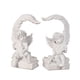 thumbnail image 3 of 2 figuras de ángel, esculturas de querubines, estanterías, decoración interior del hogar, adornos de plumas para oficina, figuras de escritorio para m, 3 of 5