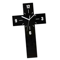 Bothyi - Reloj De Pared Moderno Relojes Decorativos Para Paredes Para El Aula Sala De Estar Hogar Negro